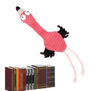 Marcapáginas de ganchillo - Marcapáginas hecho a mano | Bonitos diseños de animales hechos a mano, variaciones de color regalo para amantes de los libros, calcetines acolchados para leer