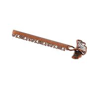 Marcapáginas de hojas con regla de escala, accesorio de lectura para amantes de los libros, lectores, escritores, profesores, estudiantes, regla exquisita