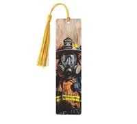 Marcapáginas de madera impresos de doble cara con efectos visuales en 3D, 5 piezas, regalos para mujeres para amantes de los libros, accesorios geniales para cuadernos, regalos de cumpleaños para