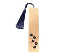 Marcapáginas de madera, lindos marcapáginas con motivo de mascota, antideslizantes, esteticas, ayudas de lectura hechas a mano para biblioteca, estudios, eventos literarios