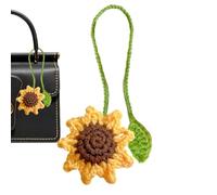 Marcapáginas de - Marcapáginas de planta de botones de punto hecho a mano para leer, marcadores únicos de libros de ganchillo, regalos creativos | Lindas cortinas Unbacks Holdbacks para