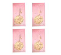 Marcapáginas de mariposa portátil de 4 piezas, ligero, para estudiantes, aprendizaje y lectura, clip de lectura