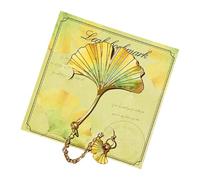 Marcapáginas de metal artístico botánico para leer hojas | Marcapáginas vintage para lectura, biblioteca, escuela, universidad, aula, estudio, oficina, estudiante, profesor, escritor