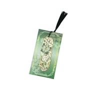 Marcapáginas de metal con borlas y mariposas temáticas, marcador de novela grabado para profesores, marcadores de páginas grabados con borlas, marcadores de metal florales de hueca