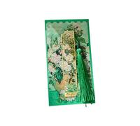 Marcapáginas de metal para pintura al óleo con borlas, diseño de flores huecas, marcador de páginas, separador de páginas para amantes, profesores, borlas, marcapáginas