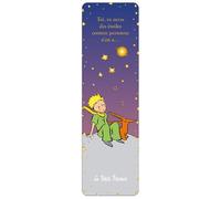 Marcapáginas de papel Kiub El Principito observando Saturno (54x172mm)