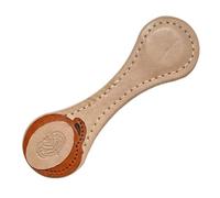 Marcapáginas de piel | Magnético de piel con motivo floral | Marcapagine con clip de PU para la lectura | Para profesores, escritores, lectores, cuaderno, diario, novela, viaje, oficina, escritorio