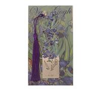 Marcapáginas de pintura floral con borlas, marcadores de libros de metal, clip de libro estético para estudiantes, profesores, marcadores de metal, marcadores de lectura estética, libro de marcadores