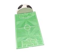 Marcapáginas de plástico impreso en 3D en forma de fútbol, soporte de página para libros de texto, regalo para estudiantes y entusiastas del fútbol, marcador de lectura diario