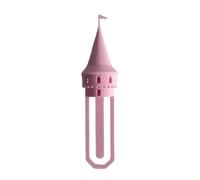 Marcapáginas decorativo, marcador de página de la torre , 1.97 x 2.95 pulgadas, divertido marcapáginas con construcción compacta, marcador de página impreso en 3D, marcador de lectura con