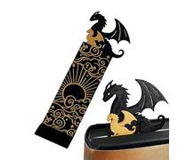 Marcapáginas Dragón para | Lectura de marcadores Dragón | Decoraciones de pantalla de estante, Navidad, Halloween, Acción de Gracias, regalo de cumpleaños