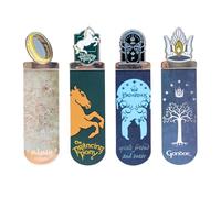 Marcapaginas El Señor de los Anillos libros - El señor de los anillos regalos : 4 puntos de libro | Regalos para lectores : El señor de los anillos merchandising Oficial