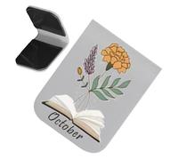 Marcapáginas Floral | Marcador De Páginas Con Flor | Marcapáginas Magnéticos Bonitos - Para Lectura, Estudio, Escuela, Trabajo, Niñas, Niños, Adolescentes, Hombres, Profesores Y Amantes