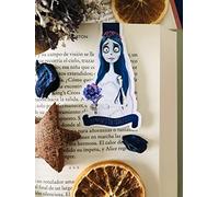 Marcapáginas Magnéticos Artesanales de Acariciando Papel Con Historias, Inspirados en Películas Videojuegos, Animales Fantásticos (Novia Cadáver)