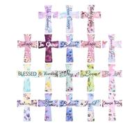 Marcapáginas magnéticos para la lectura | Marcapáginas de 16 piezas - Marcapáginas magnéticos con cruz cristiana | Para lectores cristianos, profesores, mujeres, hombres adultos, amantes de los libros