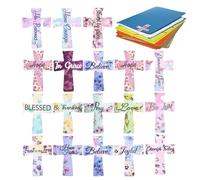 Marcapáginas magnéticos para leer - Soporte de página de papelería inspirador,Lectura de la Biblia Marcadores Magnéticos Cruz - Para Cuaderno Diario Planificador Lector Maestro Estudiante Amantes de