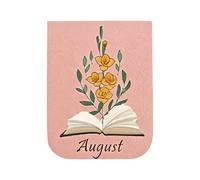 Marcapáginas magnéticos portátiles, de piel sintética, 3.15 x 1.18 x 0.12 pulgadas, clip magnético con construcción resistente, elegante soporte para páginas, accesorio de marcador con diseño elegante