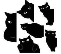 Marcapaginas Originales Forma de Gato,Marcapaginas Magneticos,Marca Paginas Libros,Regalos Cumpleaños Niños,Detalles para Alumnos Fin de Curso,Regalos de Navidad y Halloween para Niños