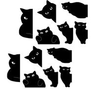 Marcapaginas Originales Forma de Gato,Marcapaginas Magneticos,Marca Paginas Libros,Regalos Cumpleaños Niños,Detalles para Alumnos Fin de Curso,Regalos de Navidad y Halloween para Niños