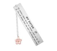 Marcapáginas para hermanas, regalos de Navidad, cumpleaños, regalos de larga distancia No Matter Where We are No Matter What We Do You Will Always Have Me and I Will Always Have You