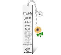 Marcapáginas para la mejor amiga - Regalo para mujer, cumpleaños, diseño de regalo original para mujer, regalo para una amiga, regalos de cumpleaños y calendario de adviento (3)