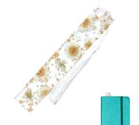 Marcapáginas para mujer | Marcapáginas de resina epoxi transparente con de flores secas margaritas - Marcador de página floral para amantes de los libros, mujeres, hombres, mejores