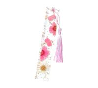 Marcapáginas para mujeres - Marcador prensado, marcador de resina epoxi margarita transparente,Marcador de página floral para amantes de los libros Mujeres Hombres Mejores amigos