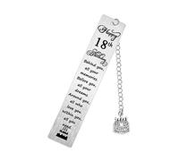 Marcapáginas para regalos de cumpleaños, marcadores inspiradores de 18 cumpleaños para mujeres y hombres, marcadores motivacionales, marcadores de página, regalos de cumpleaños detrás de ti todos tus