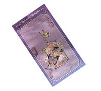 Marcapáginas retro con colgante Hollow Butterfly Marcador lateral Lectura Metal Creativo Marcador Metal Lectura Mariposa Marcadores de libros Retro
