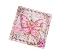 Marcapáginas retro de mariposa con cadena, diseño de mariposa y novela de ficción, para amantes de los libros, regalos decorativos