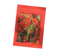 Marcapáginas versátil con patrón de plantas, cadena metálica creativa, herramienta de divisor lateral para la decoración de regalos, uso diario en la escuela, elegante marcapáginas