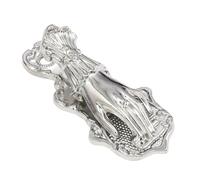 Marcapáginas vintage de metal con forma de mano, clip de papel decorativo para leer, álbumes de recortes, diario, marcador coleccionable
