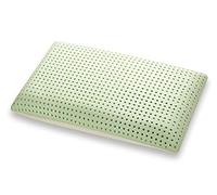 Marcapiuma - Cojín de Memory Bio Doble Aloe Modelo jabón Perforado Alto 14 cm - Almohada Memory Aloe Vera ortopédica Funda Protectora 100% algodón - Dispositivo médico - 100% Made in Italy