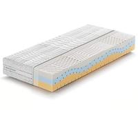 Marcapiuma - Colchón viscoelástico Individual Memory 80x200 Alto 23 cm - Onda Med - firmeza H2 Medio 11 Zonas - Producto Sanitario CE - Funda desenfundable Silver Antiácaros 100% Fabricado en Italia