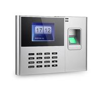 Marcar En La MáQuina, Máquina biométrica con contraseña for registrar la asistencia de huellas dactilares, grabadora de registro de empleados, pantalla LCD de 2,8 pulgadas, reloj de tiempo de asistenc
