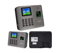 Marcar En La MáQuina, Máquina biométrica de tiempo de asistencia con huella dactilar de 2,4 pulgadas, tarjeta RFID TCP/IP/USB, Software de dispositivo de registro/salida for empleados Reloj De Oficina