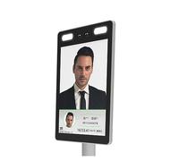 Marcar En La MáQuina, Máquina Todo en uno con reconocimiento Facial dinámico, Pantalla táctil de 8 Pulgadas, Control de Acceso Independiente for Oficina, Tiempo de Asistencia Reloj De Oficina