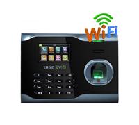 Marcar En La MáQuina, U160 TCP/IP USB biométrico Huella Digital Tiempo de Asistencia Reloj Empleado Asistencia grabadora de Tiempo Tarjeta RFID Opcional Reloj De Oficina(Color:U160,Size:English_Plug)