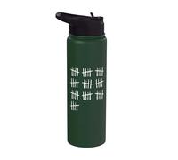 Marcas de recuento de 50 cumpleaños - Vintage Anniversary 50 Years Old Stainless Steel Insulated Water Bottle
