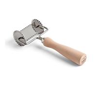 Marcato Cortador de pasta cuadrado dentado, herramienta para pasteles, acero, 6 cm, corte preciso, resistente y duradero