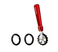 Marcato Cortador de pasta Pastawheel – 3 tipos de corte, para galletas y chiacchiere – Rojo