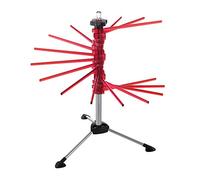 Marcato Extensor de Pasta Fresca, Secadora de Pasta, Secador de Pasta Fresca, Plegable, Ahorra Espacio, 16 Brazos, Hasta 2 Kg de Pasta, Accesorio de Cocina, Hecho en Italia. Modelo: Tocapasta Rojo