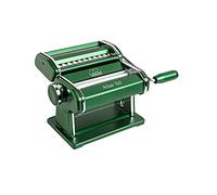 Marcato, Máquina de Pasta Atlas 150, Verde, Aluminio Anodizado, para Lasagne, Fettuccine, Tagliolini, Compatible con 11 Tamaños Extra.