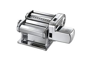 Marcato Máquina para Pasta Eléctrica Atlas 150 + Motor, Laminadora Eléctrica para Pasta, para Lasañas, Fettuccine, Tagliolini, Con Motor Eléctrico, de Acero. Modelo: Atlasmotor