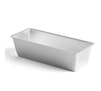 Marcato Molde para tartas Plumcake, de aluminio, 26 cm, apto para dulces y salados, cocción uniforme