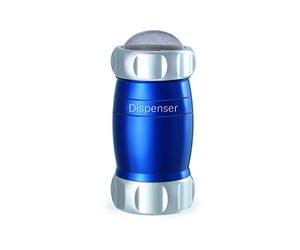 Marcato Tamiz de Azúcar, Tamizador de Cocina, tamiz de Polvo, También para Harina y Especias, de Aluminio. Modelo: Dispenser, Azul.