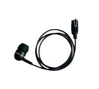 MARCBUSE Auriculares intraurales tipo C de un solo lado con micrófonos integrados para llamadas claras y reproducciones de música, auriculares monoaurales para tabletas