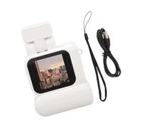 MARCBUSE Cámara de campus de viaje, 90° Flipflash, pantalla a color de 1.44 pulgadas, captura continua para cámara de video portátil de acción