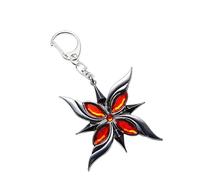 MARCBUSE Llavero de metal con colgante de mochila para fanáticos del anime y consumidores jóvenes que buscan accesorios únicos, llavero de juego, Collar, Talla única