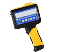 MARCBUSE S1730 Impresoras de inyección de tinta de mano de 12,7 mm, máquina de codificación de inyección de tinta de secado rápido para etiquetas de código de barras, logotipos, números de código